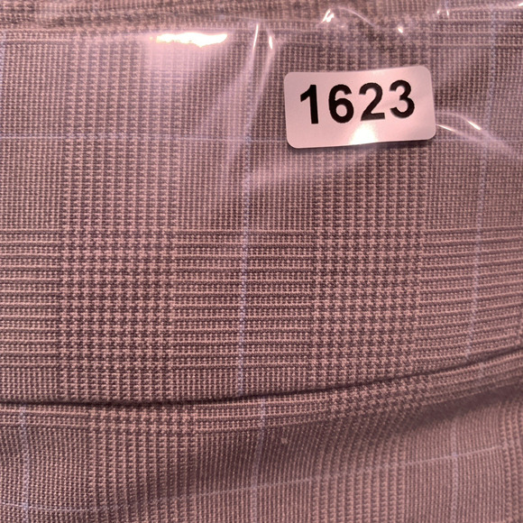 VTG Old‎ Navy Plaid Skirt Sz 8 Gray Light Academia Coquette Soft Girl Lace Trim - Picture 12 of 12